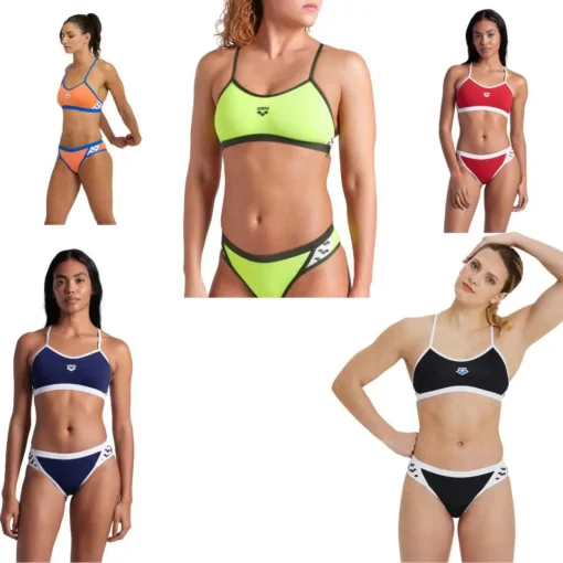 Arena Icons Bikini Cross Back Solid