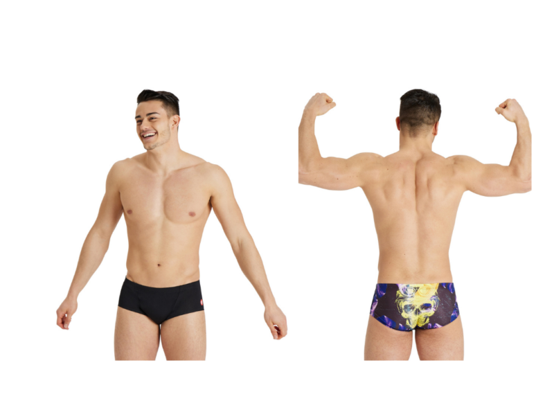 Arena Costume Uomo Parigamba Crazy Swim Low Waist Short Placement