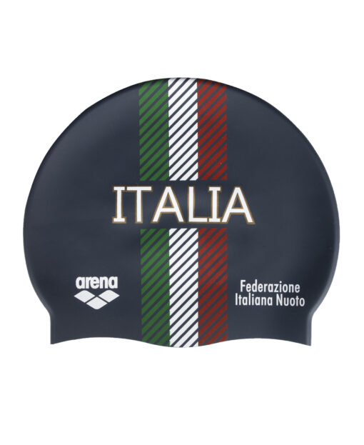 Arena Cuffia Italia Fin-Silicone Cap - immagine 3