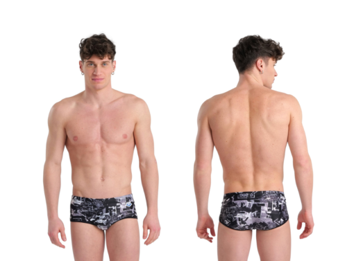 Arena Low Waist Icons Short Allover