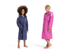 WAFFLE HOODED ROBE II JR accappatoio bambino piscina nuoto