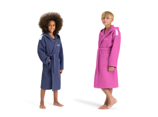 WAFFLE HOODED ROBE II JR accappatoio bambino piscina nuoto