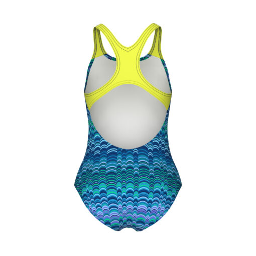 Arena Girl’s Ondulation Swimsuit Pro Back - immagine 4