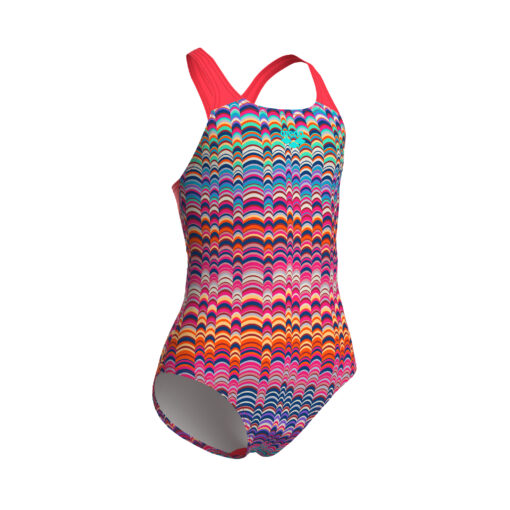 Arena Girl’s Ondulation Swimsuit Pro Back - immagine 11