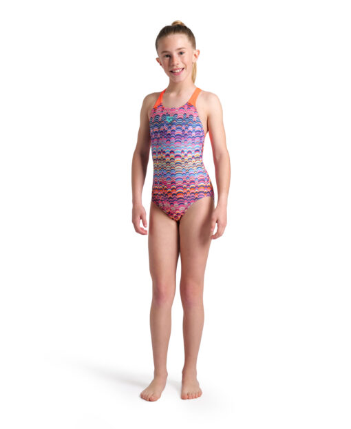 Arena Girl’s Ondulation Swimsuit Pro Back - immagine 16