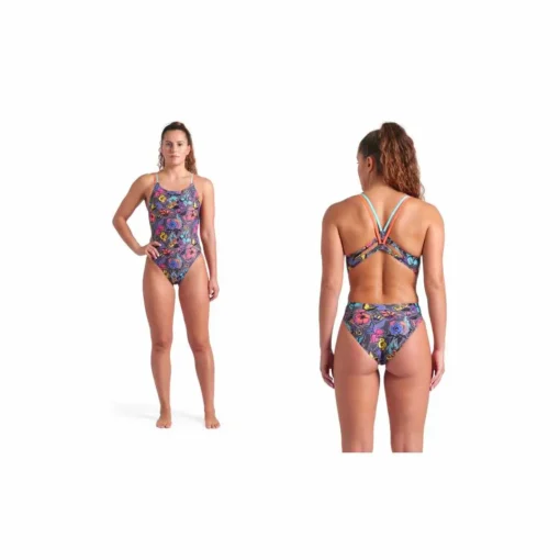 Arena Vivid Repeat Donna Lace Plus Back