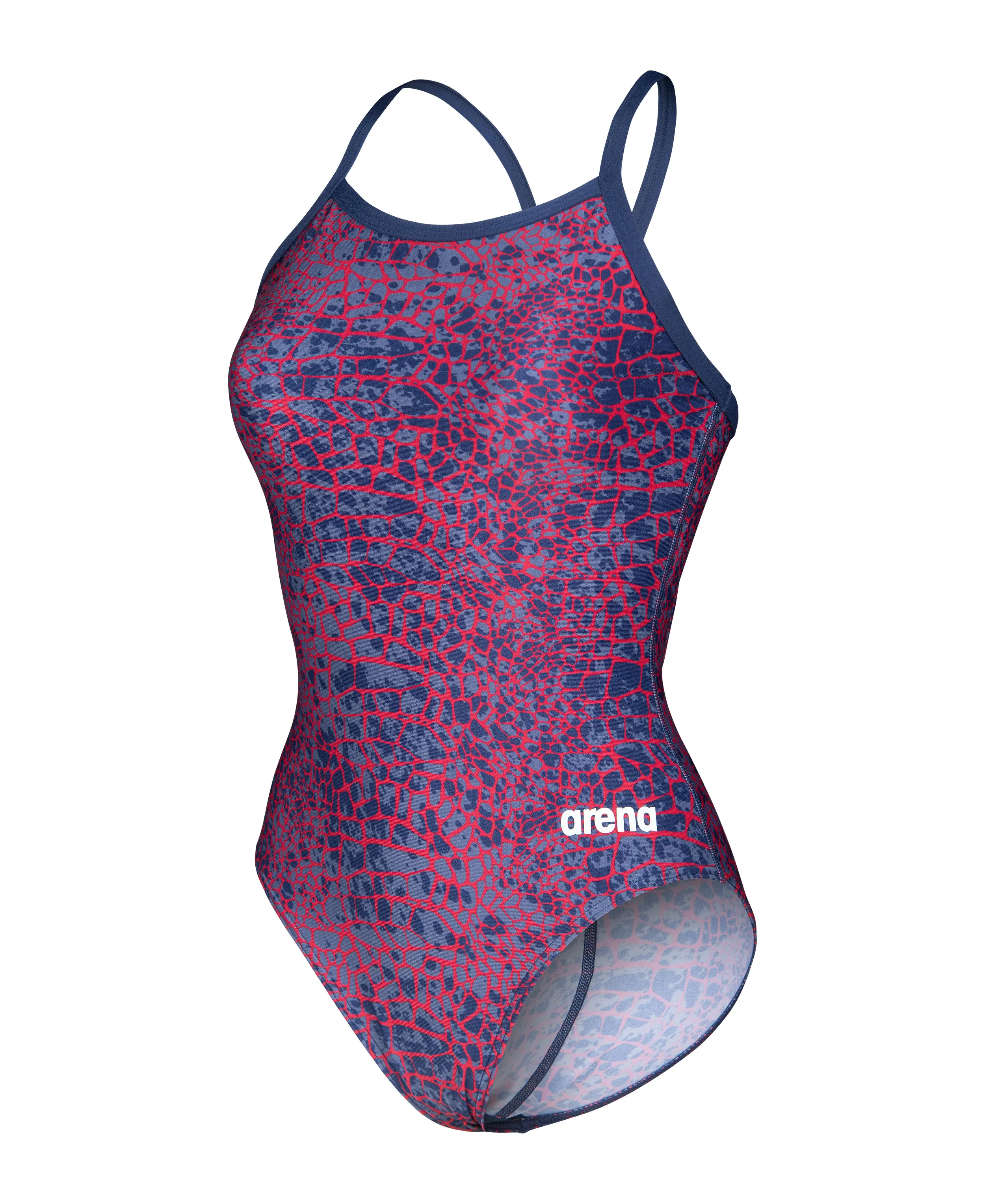 Women's Arena Snakeskin Swimsuit Lightdrop Back - immagine 7