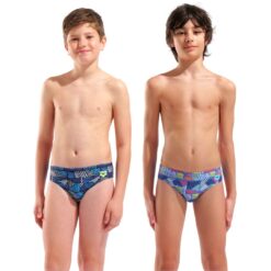 Boy's Arena Candies Swim Briefs