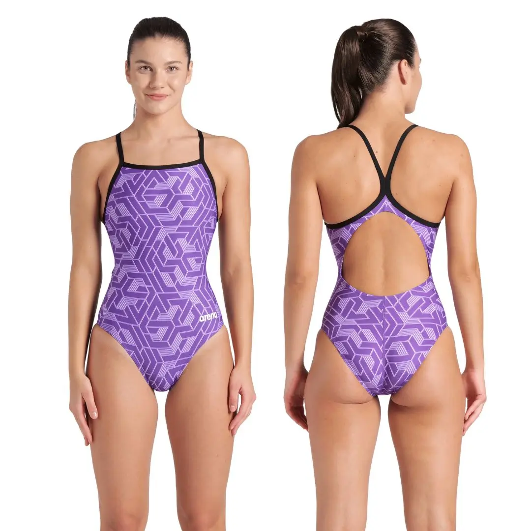 Women's Arena Escape Swimsuit Lightdrop Back