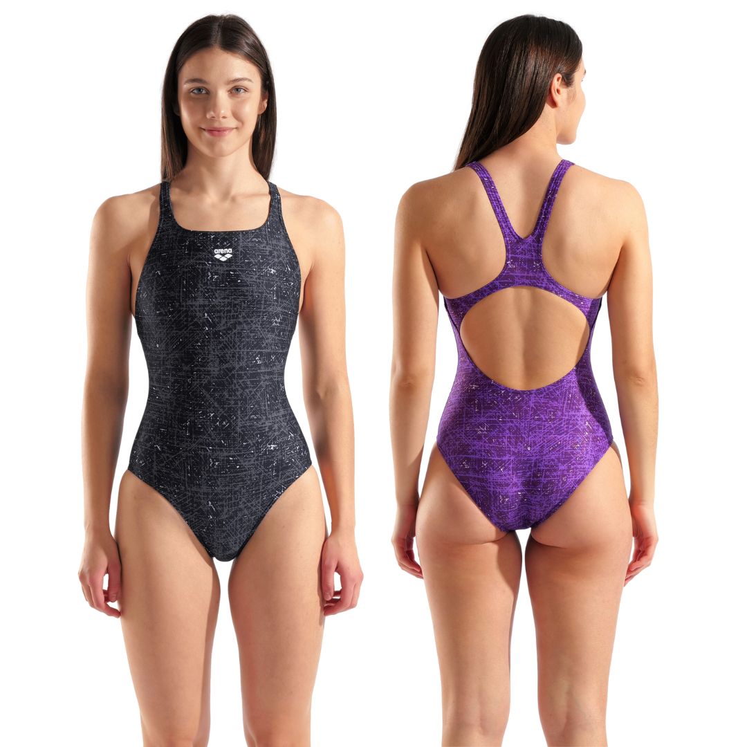 Women's Arena Ribbed Swimsuit Swim Pro B